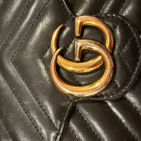 Gucci gold chain wallet purse - marmot - Picture 4 of 8